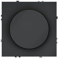 Изображение Светорегулятор встраиваемый VOLTUM S70 поворотно-нажимной 600 Вт (графит)